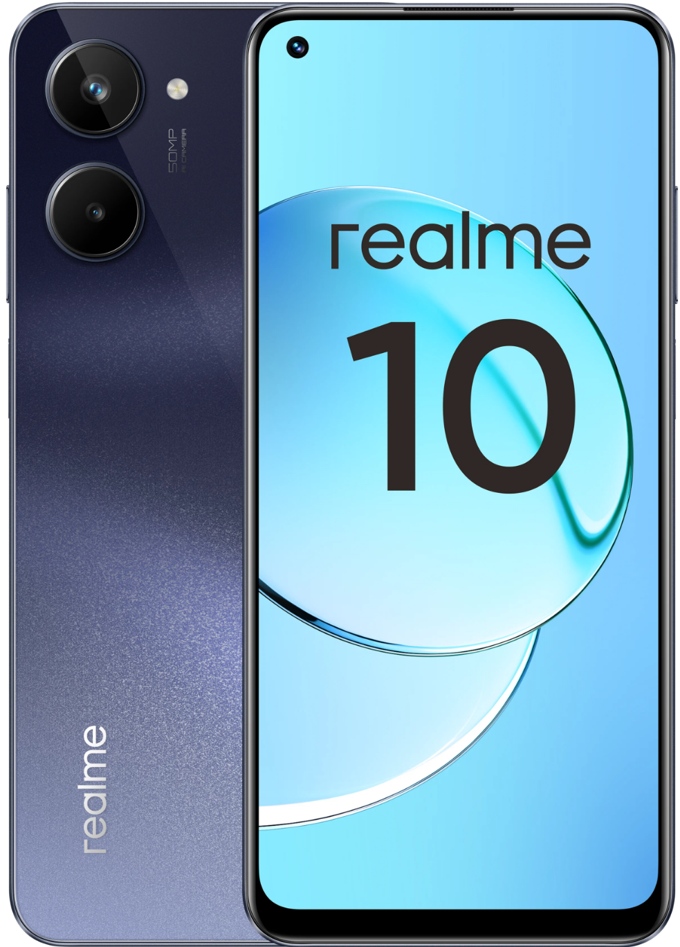 Смартфон Realme 10, 8.256 Гб, черный